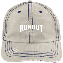 Load image into Gallery viewer, Runout Billiards Clothing - Distressed Unstructured Trucker Cap
