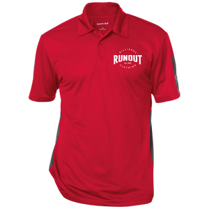 Runout Billiards Clothing - Performance Textured Three-Button Polo