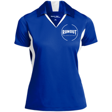 Load image into Gallery viewer, Runout Billiards Clothing - Sport-Tek Ladies&#39; Colorblock Performance Polo
