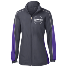 Load image into Gallery viewer, Runout Billiards Clothing - Ladies&#39; Piped Colorblock Windbreaker
