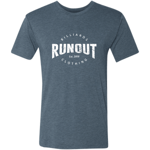 Runout Billiards Clothing - Grunge Men's Triblend T-Shirt