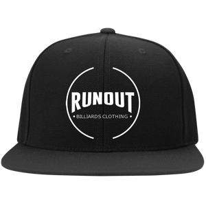Runout Billiards Clothing - Sport-Tek Flat Bill High-Profile Snapback Hat