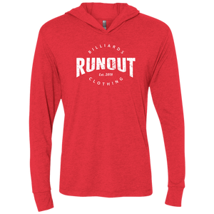 Runout Billiards Clothing - Unisex Triblend LS Hooded T-Shirt