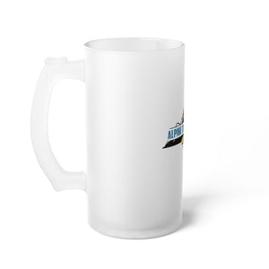 ADC Frosted Glass Beer Mug (black)