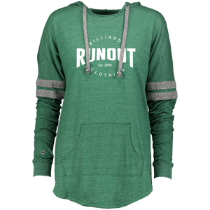 Runout Billiards Clothing - Ladies Hooded Low Key Pullover