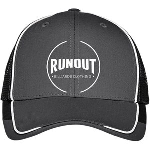 Runout Billiards Clothing - Port Authority Colorblock Mesh Back Cap