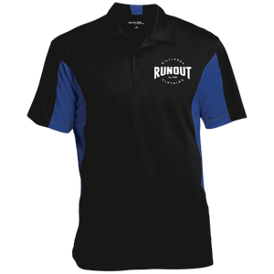 Runout Billiards Clothing -  Men's Colorblock Performance Polo