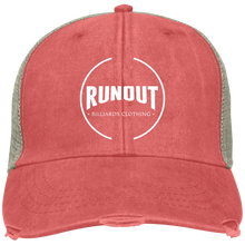 Load image into Gallery viewer, Runout Billiards Clothing - Distressed Ollie Cap
