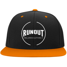 Load image into Gallery viewer, Runout Billiards Clothing - Sport-Tek Flat Bill High-Profile Snapback Hat

