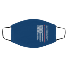 Load image into Gallery viewer, American Grunge Flag - Med/Lg Face Mask
