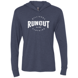 Runout Billiards Clothing - Unisex Triblend LS Hooded T-Shirt