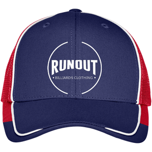 Runout Billiards Clothing - Port Authority Colorblock Mesh Back Cap