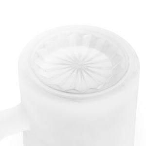 ADC Frosted Glass Beer Mug